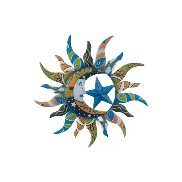 VCS 28" Blue Sun Moon Star