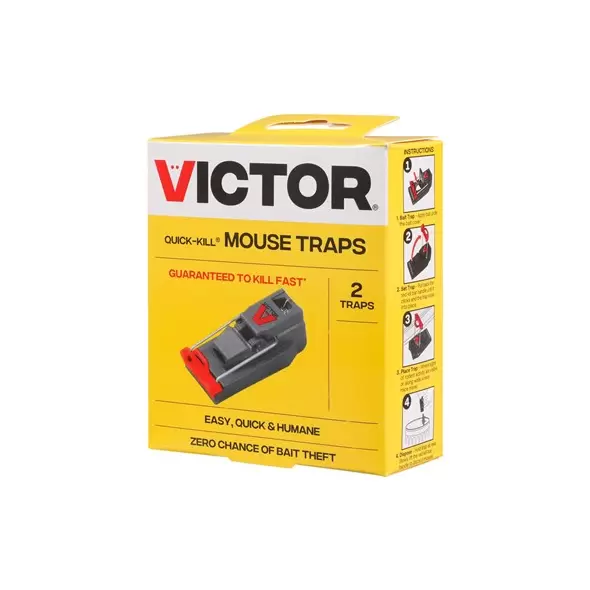 Victor 2pk Quick Kill Mouse Trap