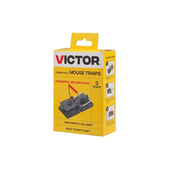 Victor 3pk Power Kill Mouse Trap