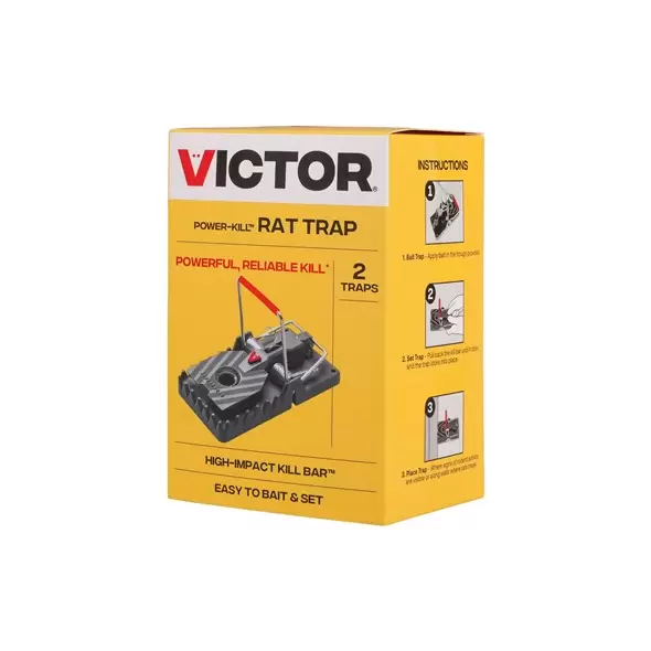 Victor 2pk Power Kill Rat Trap