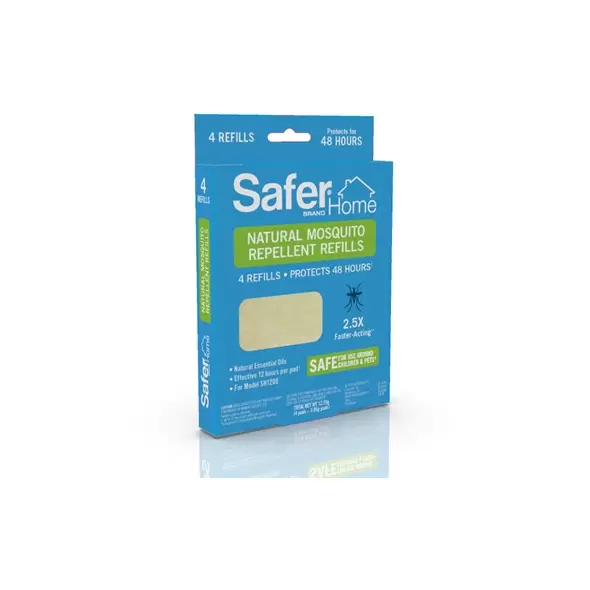 Safer Home 4pk Mosquito Repellent Pad Refill