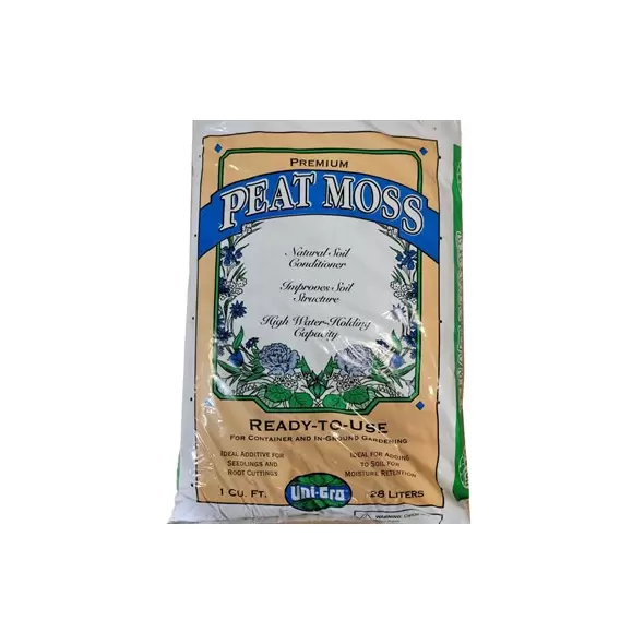 Uni-Gro 1cf Peat Moss 70/PL