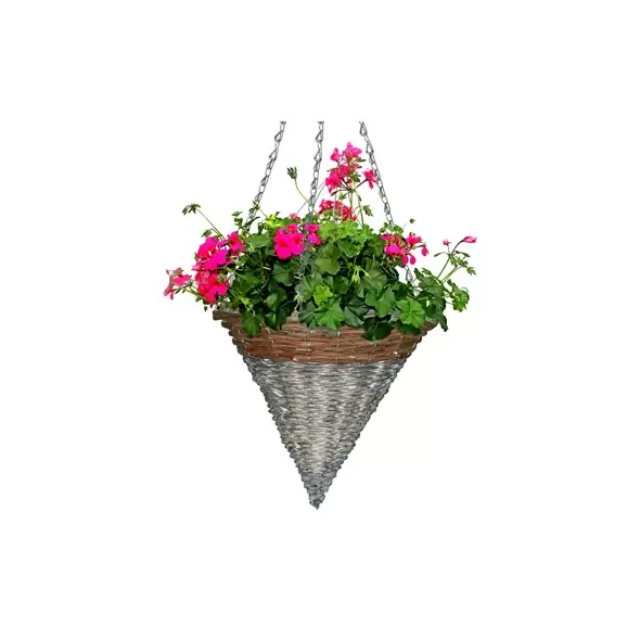 Braun 12" Rattan Cone