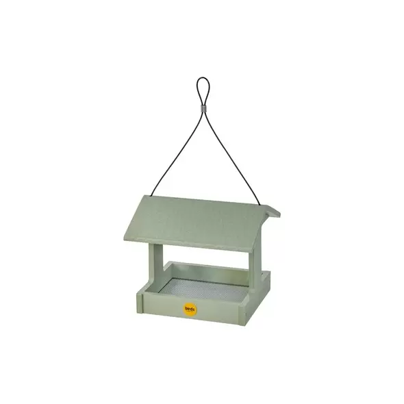 Birds Choice Fly Thru Feeder Recycled Plastic Sage Green
