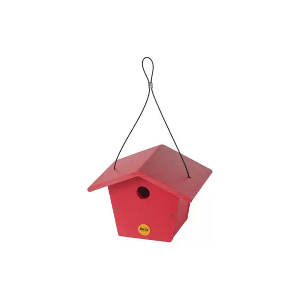 Birds Choice Bird House Recycled Plastic Red