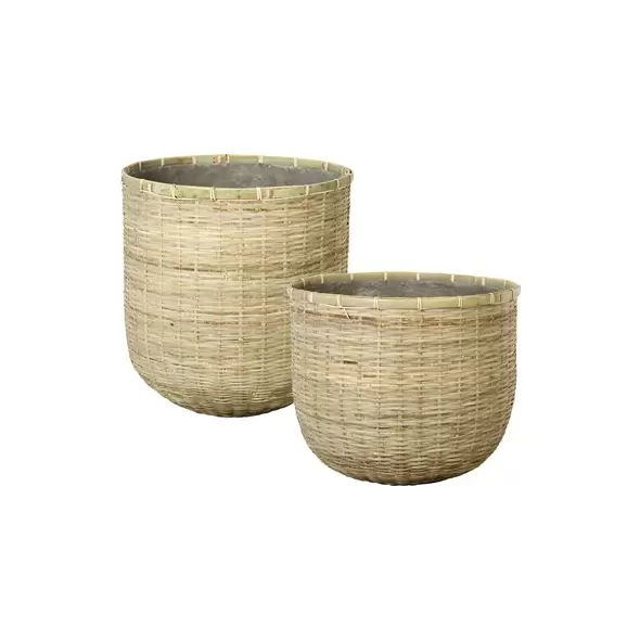MCarr 24pc Canxe Bamboo Planter Pallet Natural