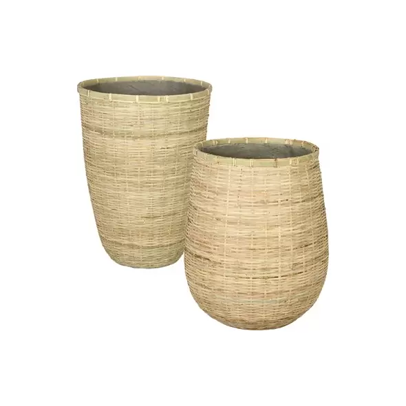 MCarr 10pc Canxe Bamboo Planter Pallet Natural