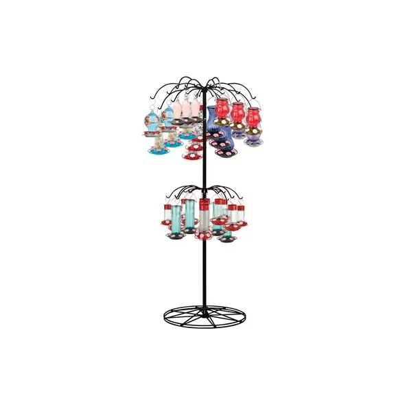 Natures Way 84pc Hummingbird Feeders w/ Umbrella Stand Display
