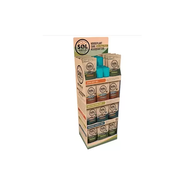 Sol Soils Retail Best Sellers Display