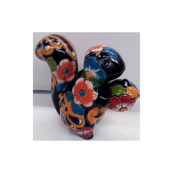 Talavera Squirrel Acorn