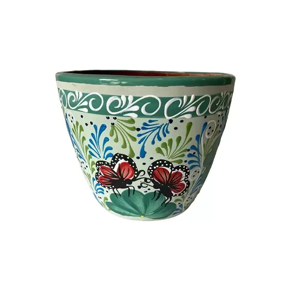 Talavera 12" Bella Especial Egg Teal