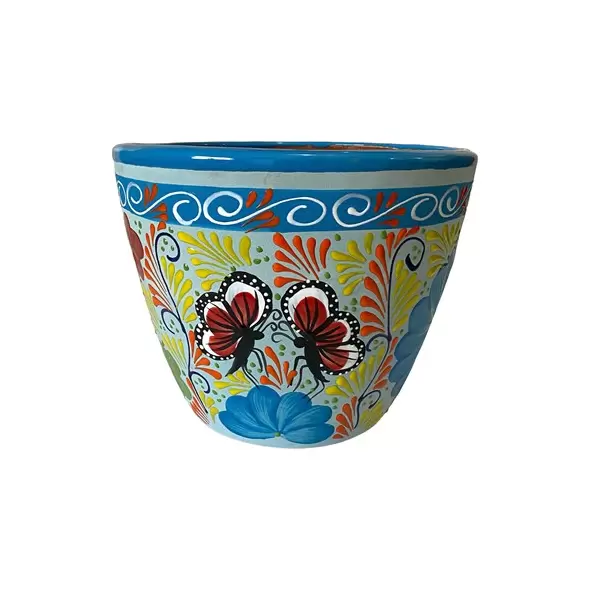 Talavera 17" Bella Especial Egg Light Blue