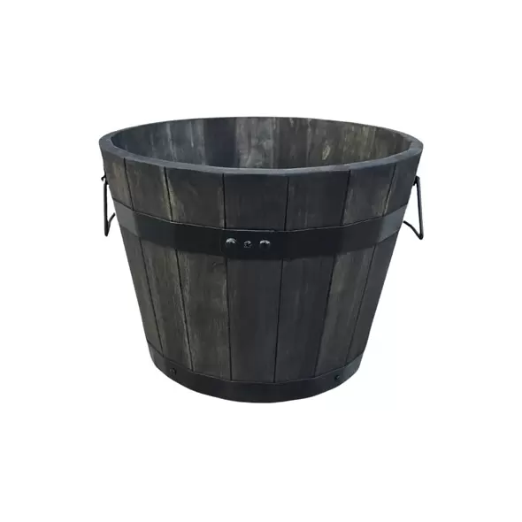 VCS 12" Whiskey Barrel Planter