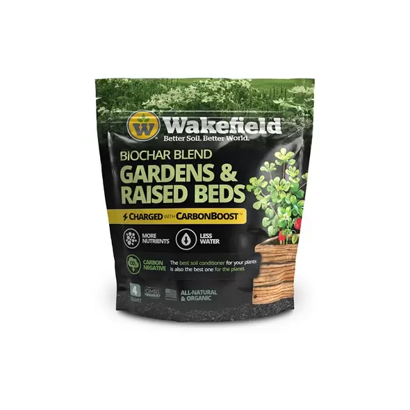 Wakefield 4qt Biochar Garden Carbonboost 6/CS