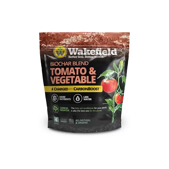 Wakefield 4qt Biochar Tomato/Veg Carbonboost 6/CS