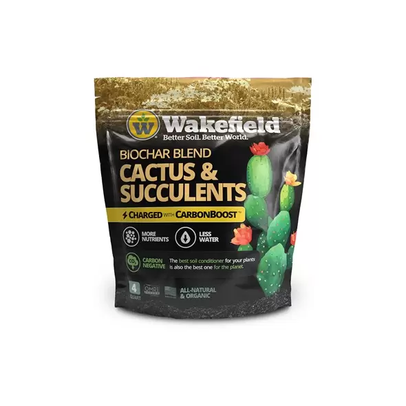 Wakefield 4qt Biochar Cactus Carbonboost 6/CS