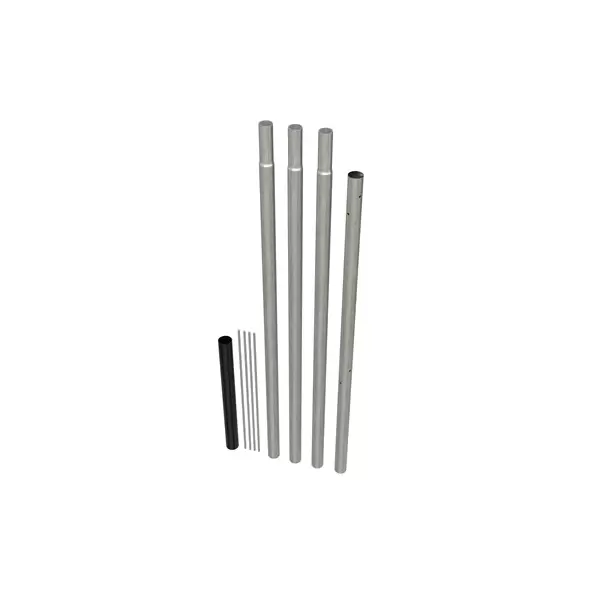 Woodlink Purple Martin House Steel Gourd Pole Kit 8 Gourds