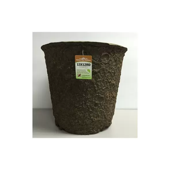 Western Pulp 13X12 Round Retail Container w/UPC, 5.52gal, 12/CS