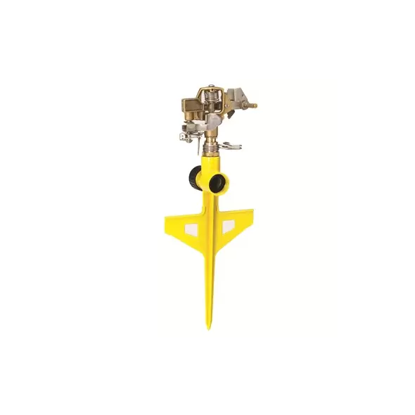 Dramm Colorstorm Impulse Stake Sprinkler Yellow
