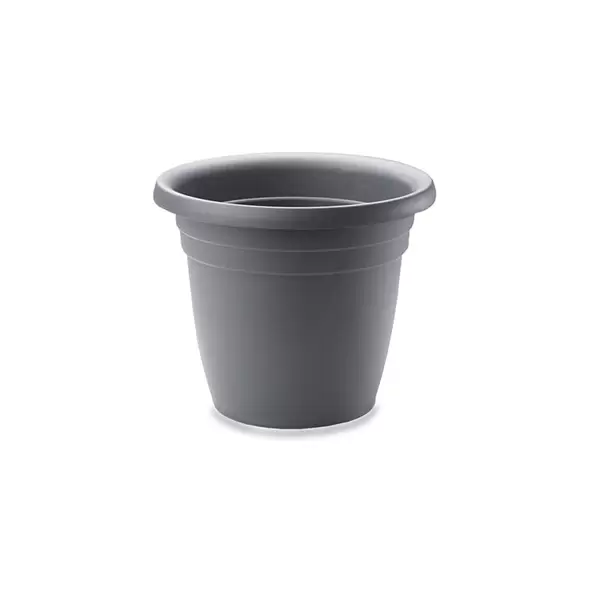 Crescent 10" Emma Planter Charcoal