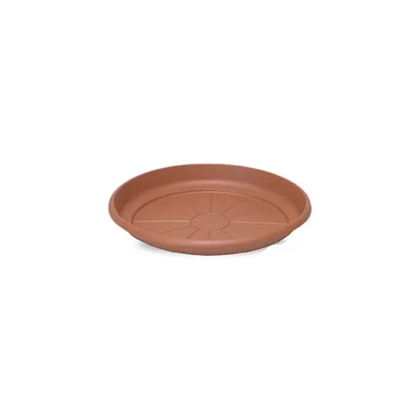 Crescent 8" Emma Saucer Terra Cotta