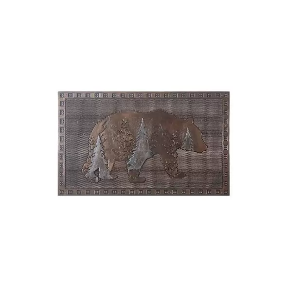 DHTG 18x30 Artist Bear Rubber Doormat