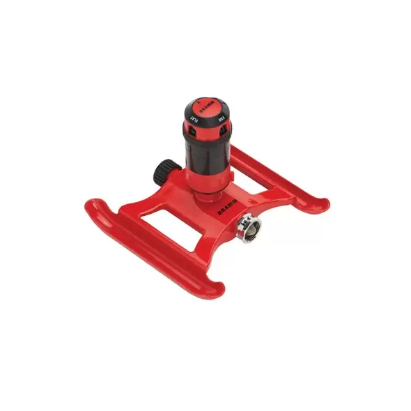 Dramm 4 Pattern Gear Sprinkler Red