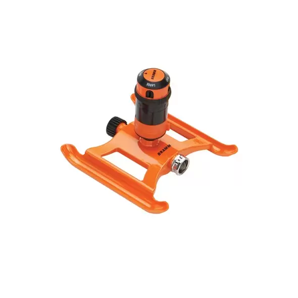 Dramm 4 Pattern Gear Sprinkler Orange