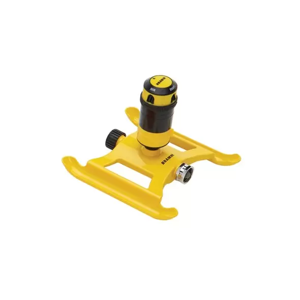Dramm 4 Pattern Gear Sprinkler Yellow