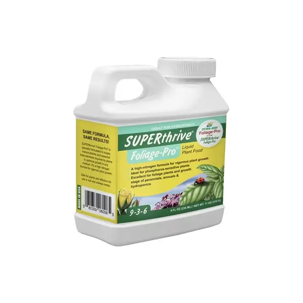SUPERThrive 8oz Foliage-Pro 9-3-6 Plant Food