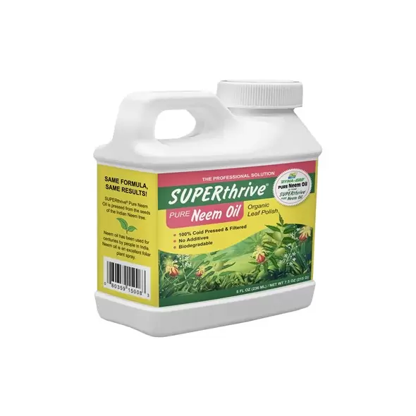 SUPERThrive 8oz Neem Oil Leaf Polish
