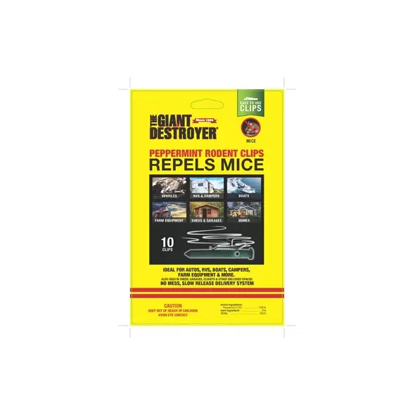 Giant Destroyer 10pk Mice/Rodent Clips