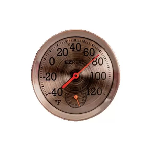 Headwinds 8" EZ Read Metal Dial Thermometer with Hygrometer