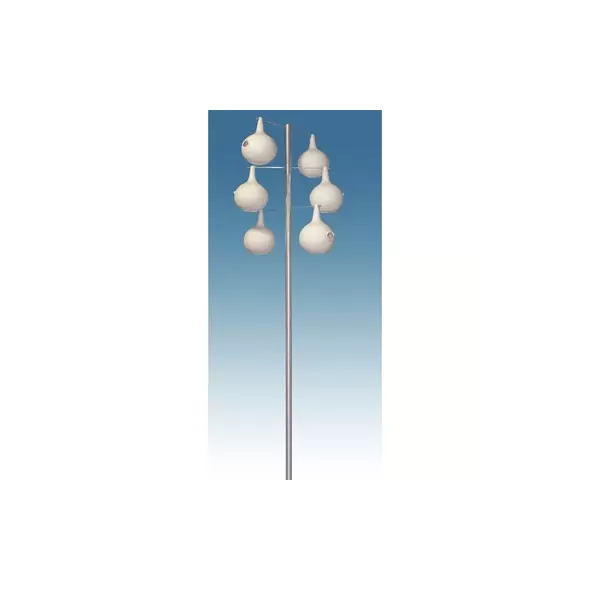 Heath 13.5' Spiral 6 Gourd House Kit