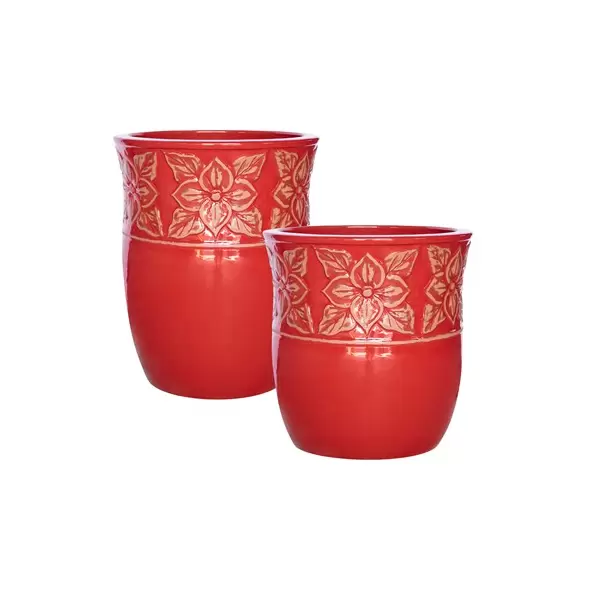 MCarr 30pc Dogwood Planter Pallet Scraped Red