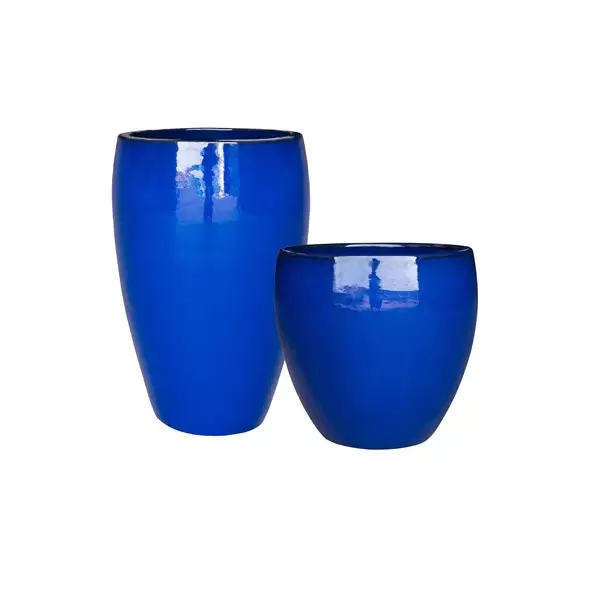 MCarr 35pc Round Planter Pallet Admiral Blue