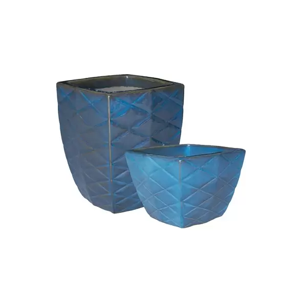 MCarr 32pc Square Planter Pallet Ultra Marine