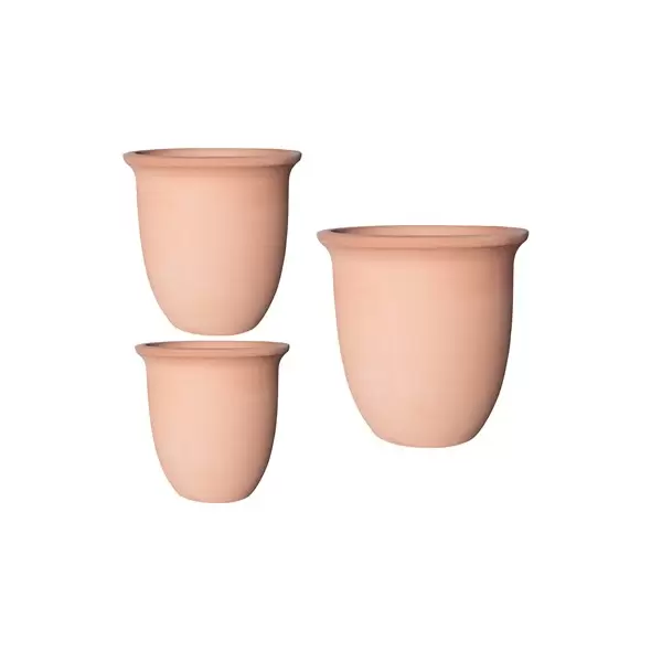 MCarr 3pc Flat Rim Planter Pallet Terrabetta