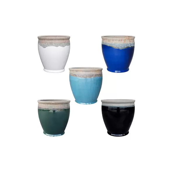 MCarr 30pc Round Planter Pallet Mix Volcanic