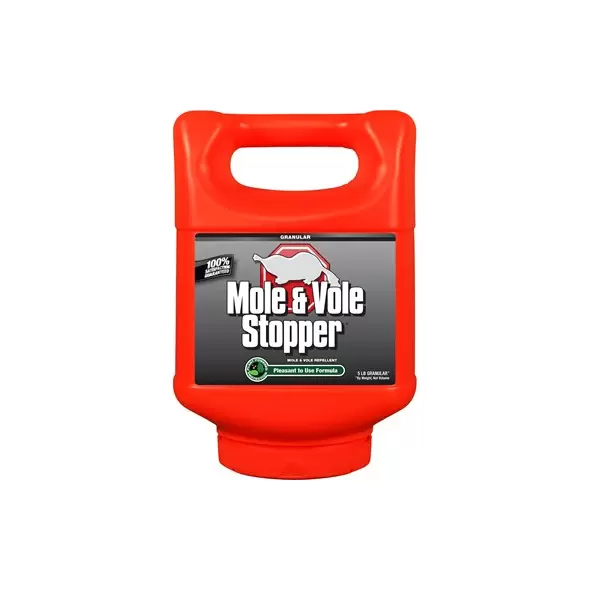 Mole & Vole Stopper 5lb Canister Repellent Shaker Granules