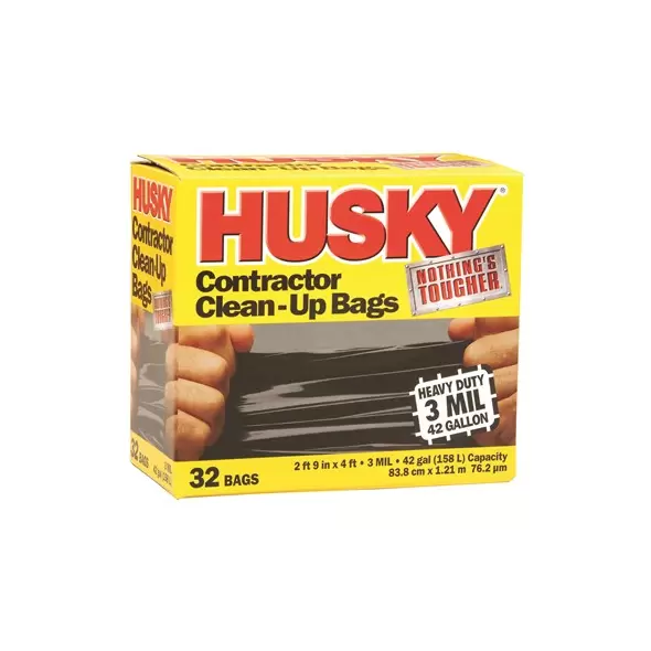 Husky 42GAL Contractor Bag 32CT PAM PA3242HD PAM-PA3242HD