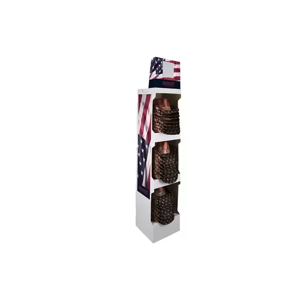 Goldcoast 24pc Old Glory Hat Corrugate Display