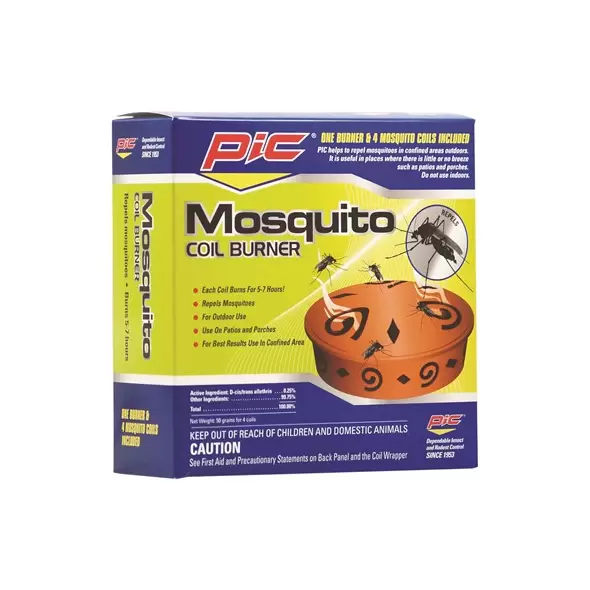 Pic Terra Cotta Mosquito Coil Burner 072477981106 7247798110 PC98110