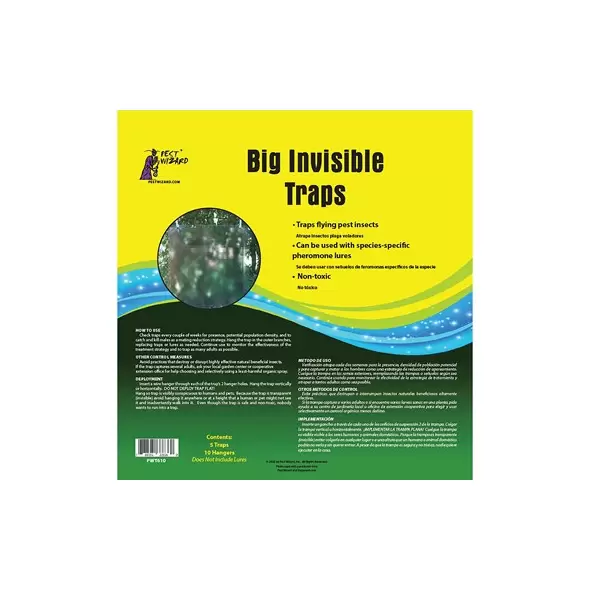 Pest Wizard 5pk Big Invisible Insect Trap