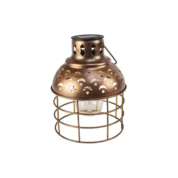 E-V Celestial Pendant Edi-Sol Copper Lantern