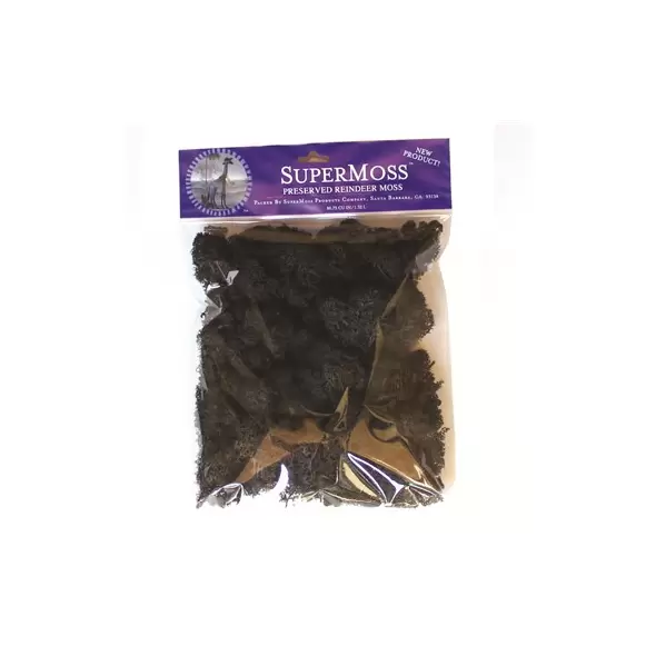 SuperMoss 4oz Reindeer Moss Black