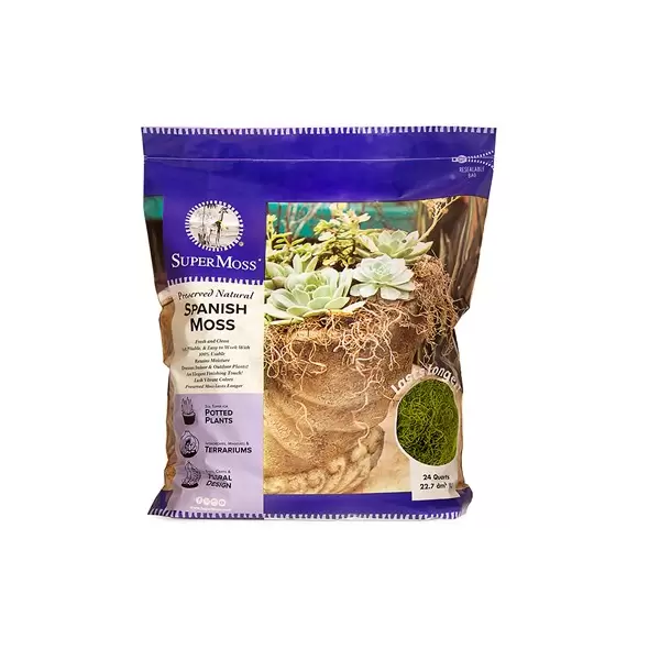 SuperMoss 24qt Spanish Moss Grass