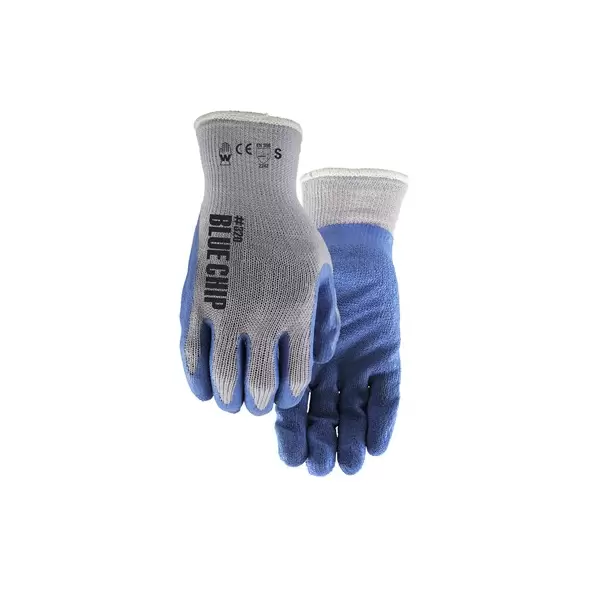 Watson Gloves Blue Chip Large Natural Rubber Latex Coating