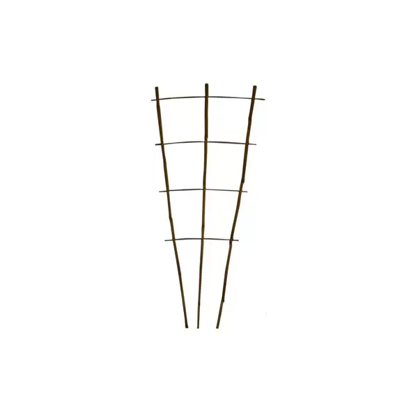 Bamboo Supply 36" Natural Bamboo Fan Trellis 50/BD