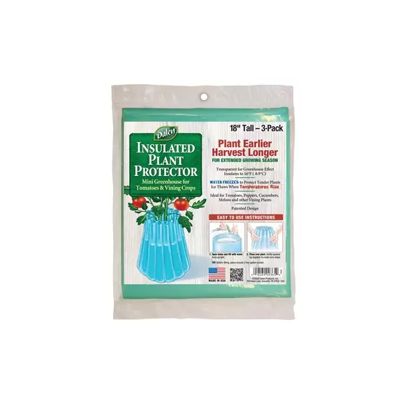Dalen 3pk Plant Insulator Season Starter Shelf Pack Green
